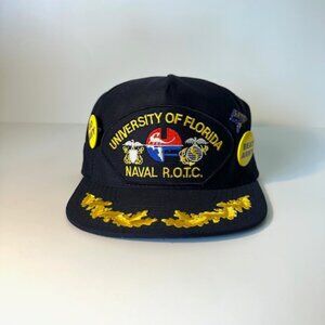 Vintage University of Florida Naval ROTC Snap Back - Collectable